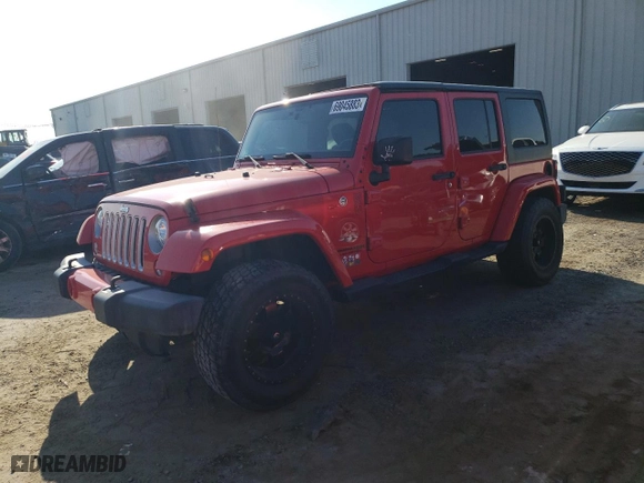 2018 Jeep Wrangler JK Unlimited Sahara with VIN 1C4BJWEG5JL916588, listed as a Copart auction lot 69045883 with 80,806 mi miles. Bid and sale history available at carsss.com. Image 1.