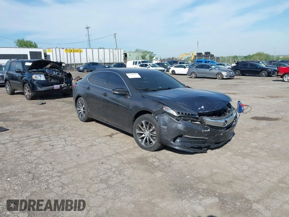 2015 Acura TLX with VIN 19UUB1F34FA026219, listed as a IAAI auction lot 42240969 with 84,617 mi miles and . Bid and sale history available at DreamBid. Image 1.