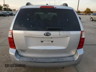 2009 Kia Sedona LX with VIN KNDMB233596280263, listed as a Copart auction lot 77812904 with 0 mi miles and Clean Title. Bid and sale history available at carsss.com. Image 6.
