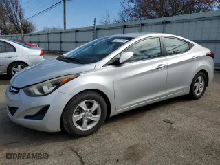 2015 Hyundai Elantra SE with VIN 5NPDH4AE6FH647798, listed as a Copart auction lot 50787085 with 61346 miles and Salvage Title. Bid and sale history available at carsss.com. Image 1.