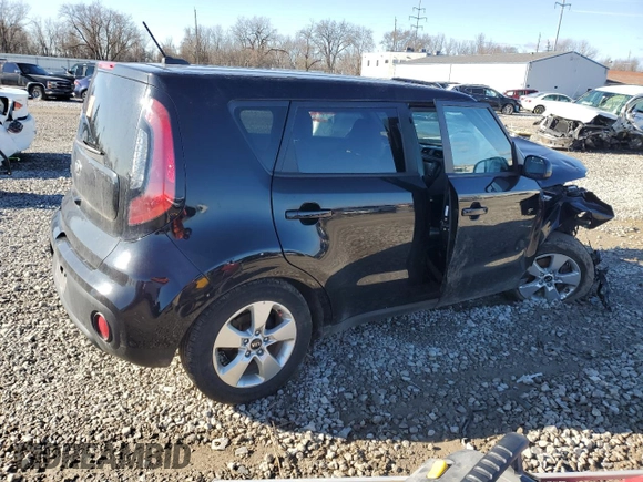 2019 Kia Soul z VIN KNDJN2A23K7694887, wystawiony jako Copart lot #49409285 z przebiegiem Nie podano mil oraz Szkoda całkowita • Salvage title. Historia ofert i sprzedaży dostępna na DreamBid. Obrazek 3.