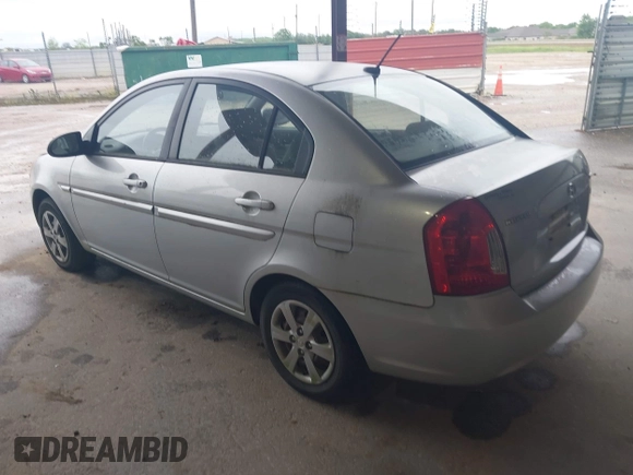 2009 Hyundai Accent Auto GLS with VIN KMHCN46C99U349778, listed as a IAAI auction lot 41871523 with 140,012 mi miles. Bid and sale history available at carsss.com. Image 3.