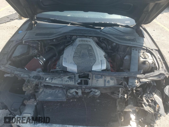 2017 Audi A8 with VIN WAU44AFD3HN015464, listed as a Copart auction lot 60557455 with 125,067 mi miles and Clean title. Bid and sale history available at DreamBid. Image 11.