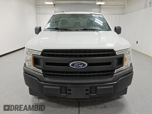 2018 Ford F-150 XL with VIN 1FTMF1CB8JKD38299, listed as a Copart auction lot 52132795 with 157,887 mi miles and Clean Title. Bid and sale history available at carsss.com. Image 5.