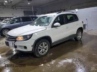 2015 Volkswagen Tiguan S with VIN WVGBV7AX9FW578498, listed as a Copart auction lot 44725305 with 160,501 mi miles and Salvage Title. Bid and sale history available at DreamBid. Image 1.