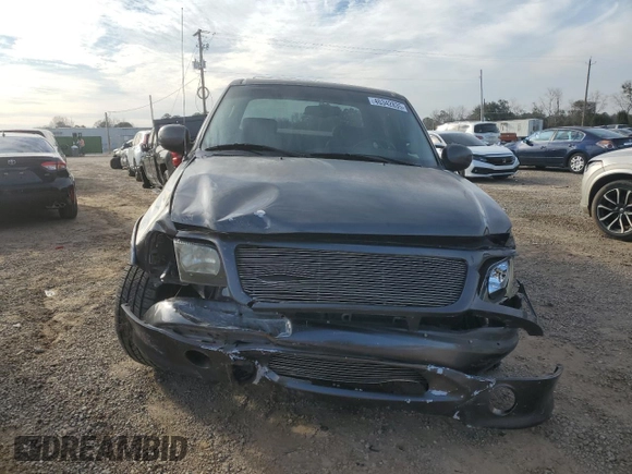 2002 Ford F-150 Harley Davidson with VIN 1FTRW07302KD36843, listed as a Copart auction lot 46342835 with 177,536 mi miles and Salvage Title. Bid and sale history available at carsss.com. Image 5.