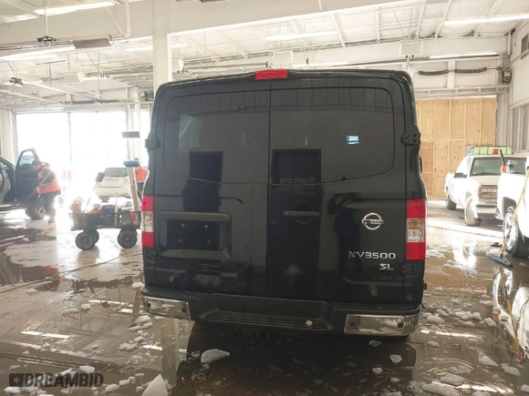 2017 Nissan NV Passenger SL with VIN 5BZAF0AA7HN851026, listed as a IAAI auction lot 41288751 with 81,442 mi miles. Bid and sale history available at carsss.com. Image 16.