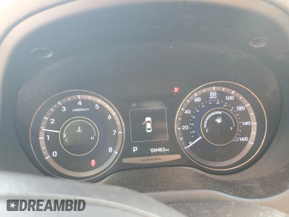 2016 Hyundai Azera Limited с VIN KMHFH4JG0GA523881, выставлен на аукционе Copart как лот 59322095 с пробегом 104 463 миль миль и Списание • Salvage title. История ставок и продаж доступна на DreamBid. Изображение 9.