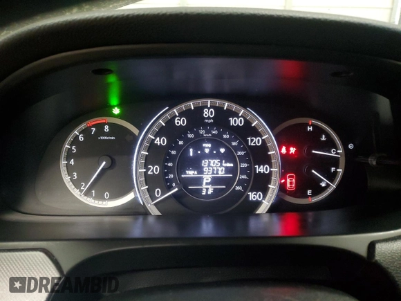 2015 Honda Accord Sedan LX with VIN 1HGCR2F30FA195196, listed as a Copart auction lot 89205545 with 137,051 mi miles and Salvage Title. Bid and sale history available at carsss.com. Image 9.