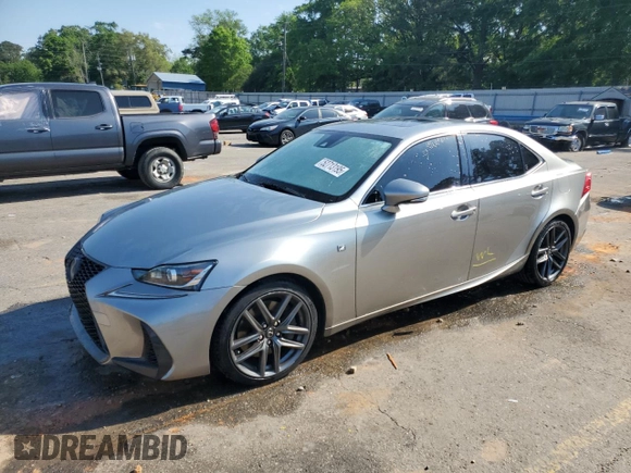 2018 Lexus IS 300 with VIN JTHBA1D2XJ5075055, listed as a Copart auction lot 52713195 with 62,597 mi miles and Salvage title. Bid and sale history available at DreamBid. Image 1.