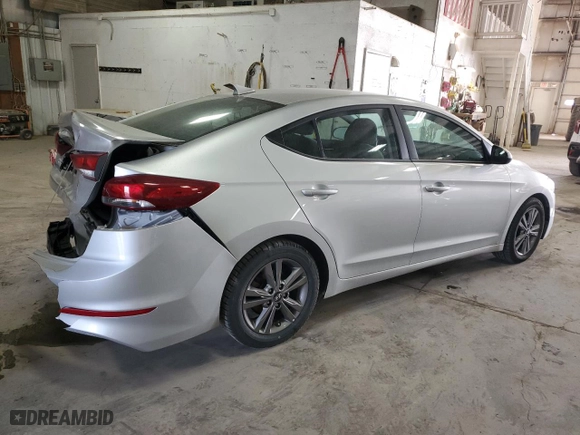 2018 Hyundai Elantra SEL with VIN 5NPD84LF2JH394350, listed as a Copart auction lot 47935505 with 84,641 mi miles and Salvage Title. Bid and sale history available at carsss.com. Image 3.