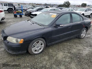 2007 Volvo S60 2.5L Turbo with VIN YV1RS592272627262, listed as a Copart auction lot 43435915 with 0 mi miles and Clean Title. Bid and sale history available at carsss.com. Image 1.