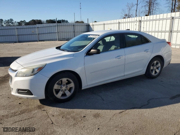 2015 Chevrolet Malibu LS with VIN 1G11B5SL7FF190591, listed as a Copart auction lot 42778155 with 120,145 mi miles and Salvage Title. Bid and sale history available at carsss.com. Image 1.