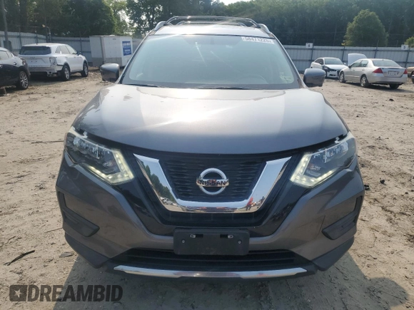 2017 Nissan Rogue SV with VIN 5N1AT2MT8HC764048, listed as a Copart auction lot 58471225 with 113,720 mi miles and Salvage title. Bid and sale history available at DreamBid. Image 5.