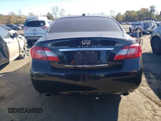 2012 Infiniti M37 with VIN JN1BY1AR2CM393309, listed as a Copart auction lot 76657634 with 109,375 mi miles and Salvage Title. Bid and sale history available at carsss.com. Image 6.