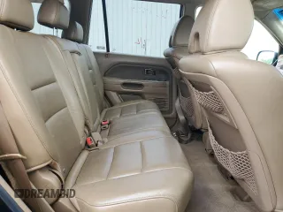 2006 Honda Pilot EX-L with VIN 2HKYF18536H554183, listed as a Copart auction lot 54327565 with 260,871 mi miles and Salvage Title. Bid and sale history available at DreamBid. Image 10.