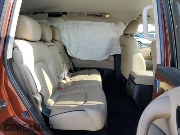 2017 Nissan Armada SL with VIN JN8AY2ND8H9010517, listed as a Copart auction lot 61785834 with 142,157 mi miles and Salvage Title. Bid and sale history available at carsss.com. Image 11.