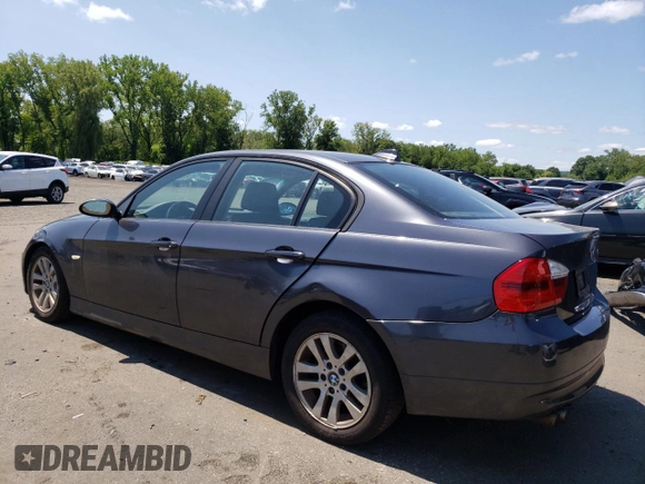 2006 BMW 3 Series 325i with VIN WBAVB13516KX49624, listed as a Copart auction lot 63456804 with 189,764 mi miles and Salvage Title. Bid and sale history available at DreamBid. Image 2.