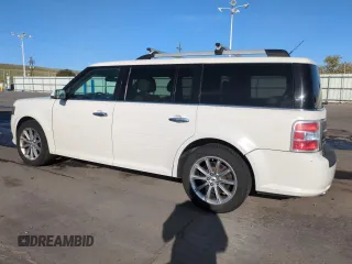 2013 Ford Flex Limited with VIN 2FMHK6D89DBD32485, listed as a Copart auction lot 52324595 with 144,173 mi miles and Salvage Title. Bid and sale history available at carsss.com. Image 2.