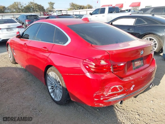 2016 BMW 4 Series 435i with VIN WBA4B1C51GG241783, listed as a IAAI auction lot 40844452 with 101,117 mi miles. Bid and sale history available at carsss.com. Image 3.