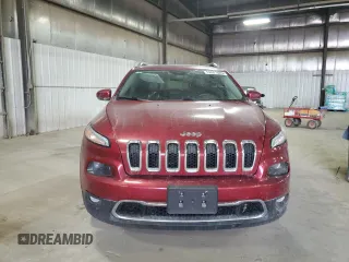 2016 Jeep Cherokee Limited with VIN 1C4PJMDSXGW318746, listed as a Copart auction lot 52601625 with 198,354 mi miles and Salvage title. Bid and sale history available at DreamBid. Image 5.