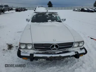 1986 Mercedes-Benz 560 SL with VIN WDBBA48D8GA042178, listed as a Copart auction lot 41809525 with 80,788 mi miles and Salvage Title. Bid and sale history available at DreamBid. Image 5.
