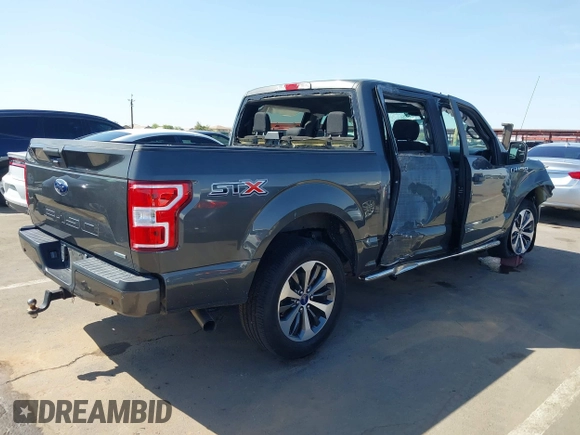 2020 Ford F-150 XL with VIN 1FTEW1CP6LKD60174, listed as a IAAI auction lot 41985340 with 71,974 mi miles and . Bid and sale history available at DreamBid. Image 4.