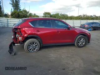 2023 Mazda CX-5 2.5 S with VIN JM3KFBAM4P0225995, listed as a Copart auction lot 88221905 with 16,543 mi miles and Salvage Title. Bid and sale history available at carsss.com. Image 3.
