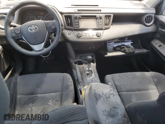 2018 Toyota RAV4 XLE with VIN 2T3WFREV0JW409386, listed as a Copart auction lot 53428615 with 91,999 mi miles and Salvage Title. Bid and sale history available at carsss.com. Image 8.