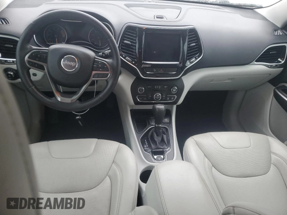 2020 Jeep Cherokee Limited z VIN 1C4PJLDX2LD521674, wystawiony jako Copart lot #74903084 z przebiegiem 28 054 mil mil oraz Nie do naprawy • Non repairable. Historia ofert i sprzedaży dostępna na DreamBid. Obrazek 8.