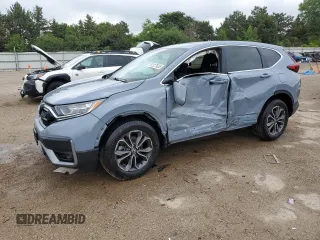 2020 Honda CR-V EX with VIN 5J6RW2H51LL007747, listed as a Copart auction lot 61227635 with 33,045 mi miles and Salvage title. Bid and sale history available at DreamBid. Image 1.