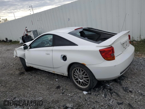 2001 Toyota Celica GT with VIN JTDDR32T910098933, listed as a Copart auction lot 78193914 with 0 mi miles and Non Repairable. Bid and sale history available at carsss.com. Image 2.