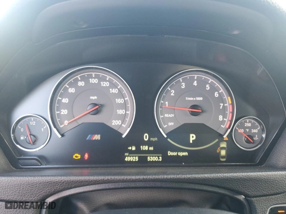 2018 BMW M3 with VIN WBS8M9C56J5L00657, listed as a Copart auction lot 50496435 with 49,925 mi miles and Clean Title. Bid and sale history available at carsss.com. Image 9.