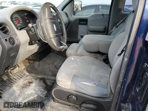 2007 Ford F-150 XL with VIN 1FTRF12237KD51106, listed as a Copart auction lot 45088325 with 202,467 mi miles and Salvage Title. Bid and sale history available at carsss.com. Image 7.