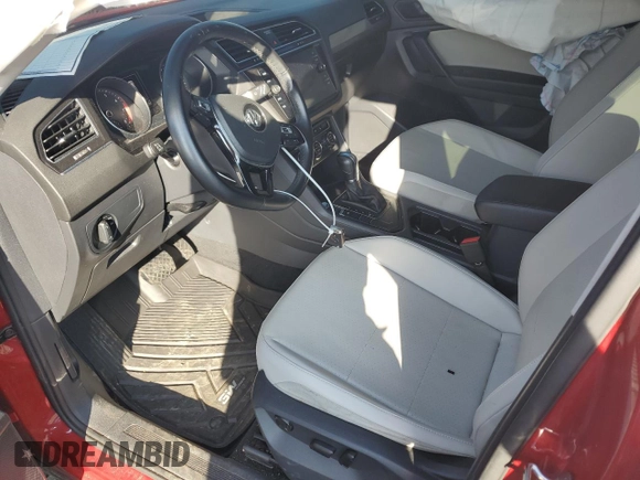 2019 Volkswagen Tiguan SE with VIN 3VV3B7AX9KM018445, listed as a Copart auction lot 55603775 with 96,994 mi miles and Clean Title. Bid and sale history available at DreamBid. Image 7.