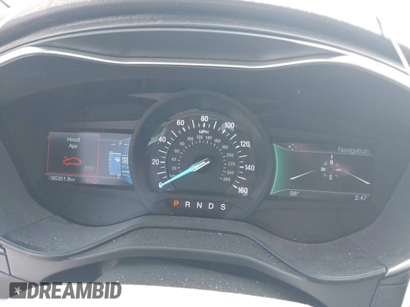 2020 Ford Fusion Titanium with VIN 3FA6P0D9XLR131042, listed as a IAAI auction lot 42560444 with 95,351 mi miles and . Bid and sale history available at DreamBid. Image 7.