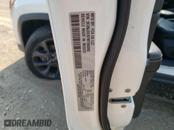 2021 Jeep Compass 80th Anniversary с VIN 3C4NJDEB7MT565892, выставлен на аукционе Copart как лот 60681635 с пробегом 45 074 миль миль и Списание • Salvage title. История ставок и продаж доступна на DreamBid. Изображение 13.