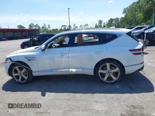 2024 Genesis GV80 z VIN KMUHCESC5RU205007, wystawiony jako IAAI lot #42217995 z przebiegiem Nie podano mil oraz . Historia ofert i sprzedaży dostępna na DreamBid. Obrazek 15.