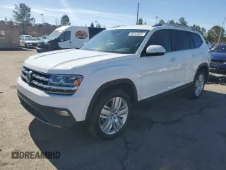 2019 Volkswagen Atlas 3.6L V6 SE w/Technology with VIN 1V2WR2CA5KC528522, listed as a Copart auction lot 89253695 with 64,284 mi miles and Salvage Title. Bid and sale history available at carsss.com. Image 1.