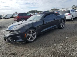 2017 Chevrolet Camaro 2SS with VIN 1G1FH3D73H0133853, listed as a Copart auction lot 83955294 with 0 mi miles and Salvage Title. Bid and sale history available at carsss.com. Image 1.