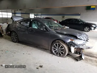 2017 Acura TLX V6 w/Technology Pkg with VIN 19UUB2F52HA001359, listed as a Copart auction lot 85710594 with 0 mi miles and Salvage Title. Bid and sale history available at carsss.com. Image 4.