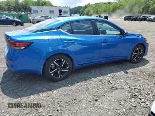 2024 Nissan Sentra SV with VIN 3N1AB8CV4RY265045, listed as a Copart auction lot 59188985 with 5,232 mi miles and Salvage title. Bid and sale history available at DreamBid. Image 3.