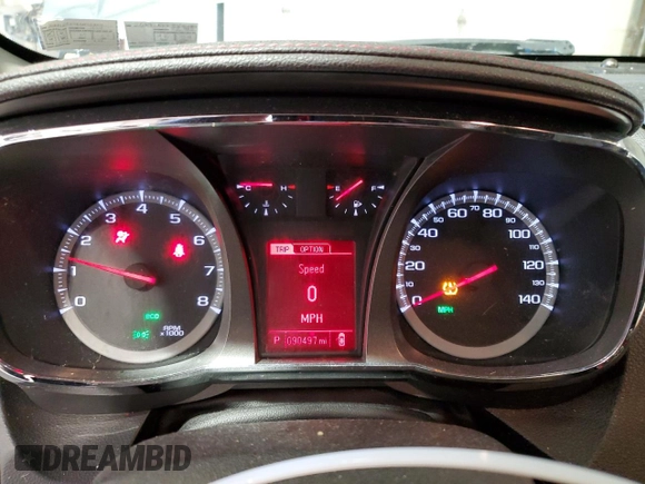 2013 GMC Terrain SLE with VIN 2GKFLREK9D6425802, listed as a Copart auction lot 47380455 with 90,497 mi miles and Salvage Title. Bid and sale history available at carsss.com. Image 9.