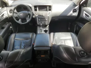 2018 Nissan Pathfinder SL with VIN 5N1DR2MM2JC627360, listed as a Copart auction lot 55961395 with 146,453 mi miles and Salvage title. Bid and sale history available at DreamBid. Image 8.