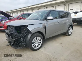 2025 Kia Soul LX with VIN KNDJ23AU4S7923111, listed as a Copart auction lot 49099845 with 2,549 mi miles and Salvage Title. Bid and sale history available at carsss.com. Image 1.