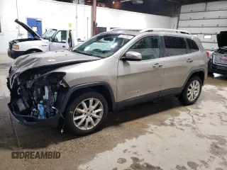 2016 Jeep Cherokee Limited z VIN 1C4PJMDS8GW323377, wystawiony jako Copart lot #57807365 z przebiegiem 52 026 mil mil oraz Szkoda całkowita • Salvage title. Historia ofert i sprzedaży dostępna na DreamBid. Obrazek 1.