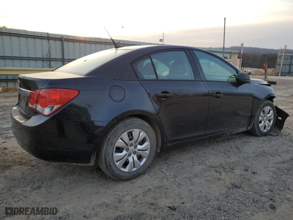 2014 Chevrolet Cruze LS with VIN 1G1PB5SHXE7185691, listed as a Copart auction lot 48972695 with 134,743 mi miles and Salvage Title. Bid and sale history available at carsss.com. Image 3.