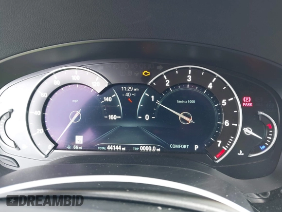2019 BMW 5 Series 540i xDrive with VIN WBAJE7C50KWW11147, listed as a IAAI auction lot 42471644 with 44,144 mi miles and . Bid and sale history available at DreamBid. Image 7.
