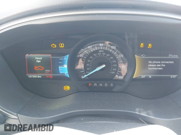 2018 Ford Fusion SE with VIN 3FA6P0HD4JR149788, listed as a IAAI auction lot 41846877 with 57,350 mi miles. Bid and sale history available at carsss.com. Image 7.