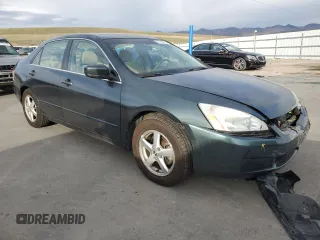 2005 Honda Accord EX with VIN 1HGCM56755A027653, listed as a Copart auction lot 51790915 with 58,935 mi miles and Salvage Title. Bid and sale history available at DreamBid. Image 4.